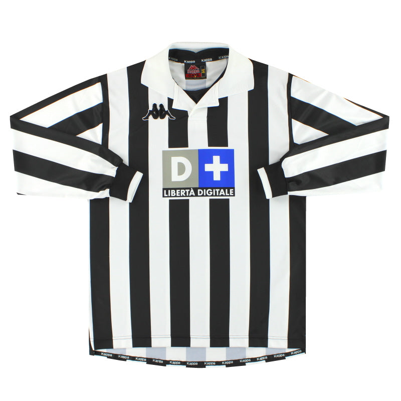 1998-99 Juventus Kappa Home Shirt L/S - Classic Football Kit