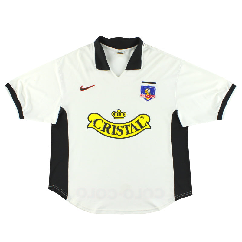 1998-99 Colo-Colo Nike Home Shirt S/M L - Classic Football Kit