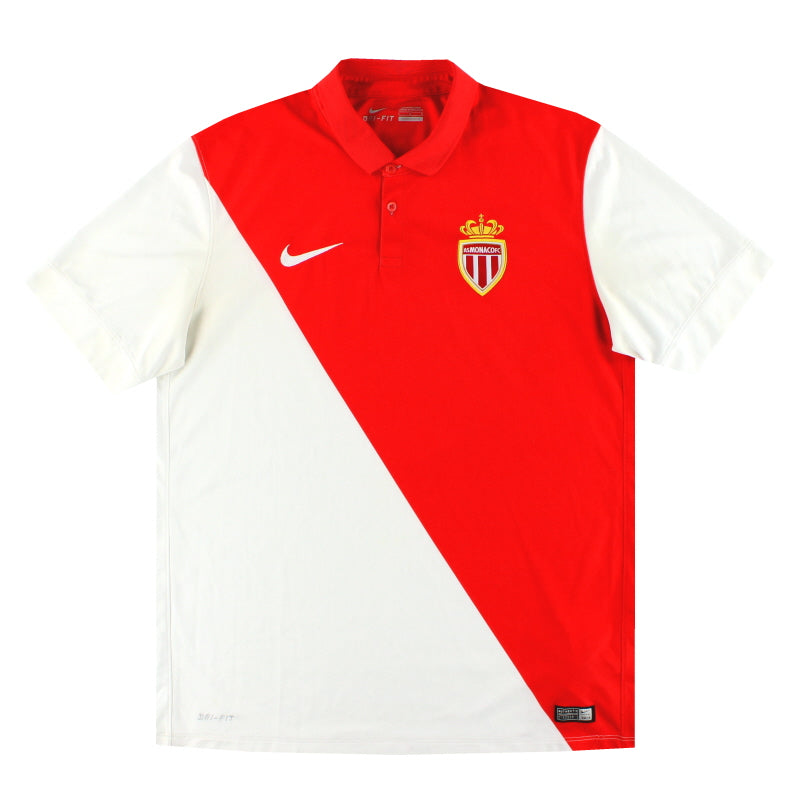 2014-15 Monaco Nike Home Shirt L - Classic Football Kit
