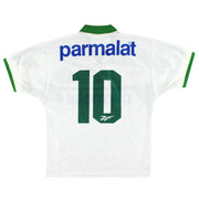 1996 Palmeiras Reebok Away Shirt #10 S - Classic Football Kit