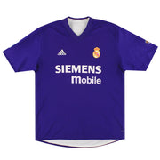 2002-03 Real Madrid adidas Centenary Reversible Third Shirt L