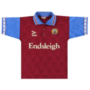 1995-96 Burnley Mitre Home Shirt XS