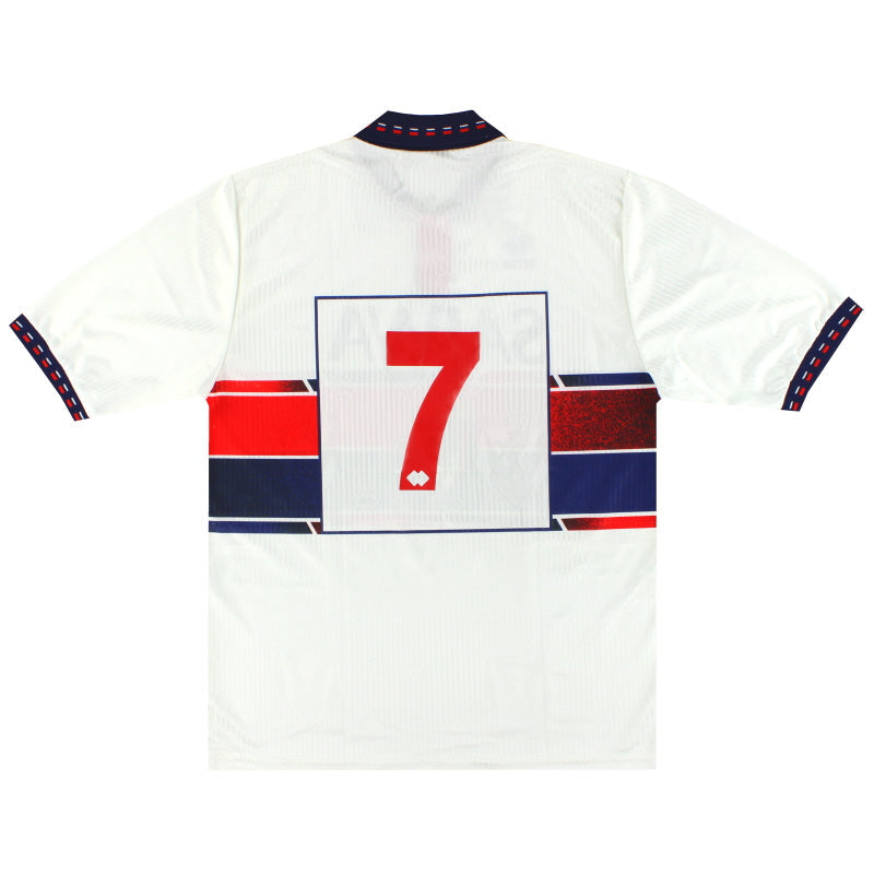1992-94 Genoa Errea Away Shirt #7 XL - Classic Football Kit