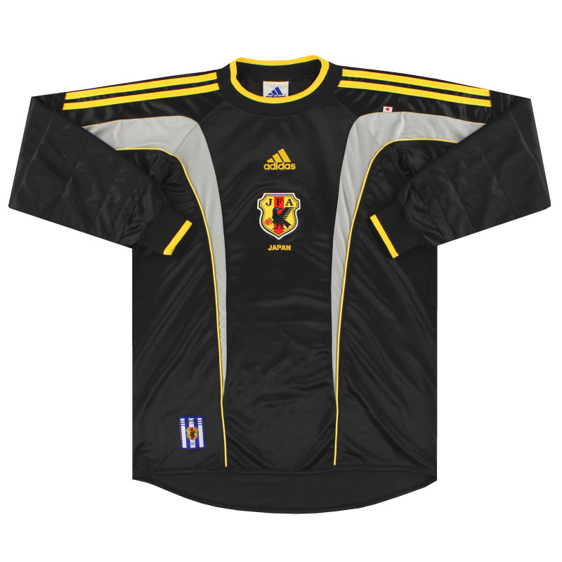 1999-01 Japan adidas Goalkeeper Shirt #1 L - Classic Football Kit