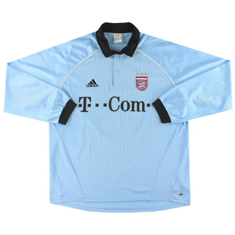 2005-06 Bayern Munich adidas Goalkeeper Shirt L/S XL - Classic Football Kit
