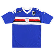 2010-11 Sampdoria Kappa Home Shirt *Mint* L - Classic Football Kit