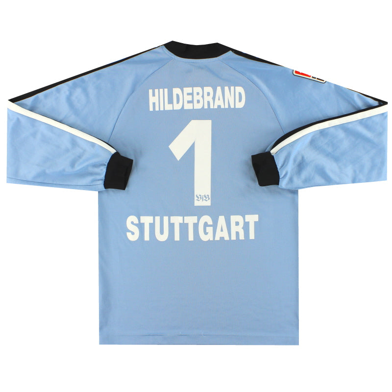 2003-04 Stuttgart Puma Goalkeeper Shirt Hildebrand #1 S - Classic Football Kit
