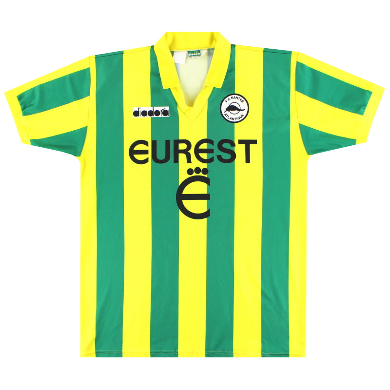 1994-95 Nantes Diadora Home Shirt XL - Classic Football Kit