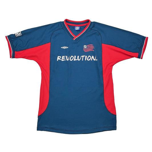 2002/03 NEW YORK REVOLUTION HOME SHIRT (L) UMBRO