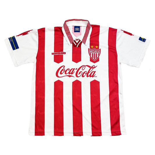 CULT KITS - 1998/99 NECAXA HOME SHIRT (L) UMBRO