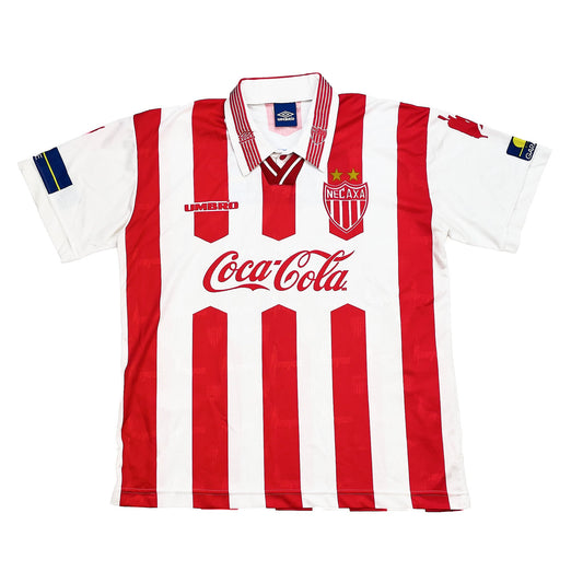 CULT KITS - 1998/99 NECAXA HOME SHIRT (L) UMBRO