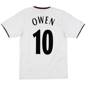 Liverpool 2003-04 Away Shirt Owen 10 M