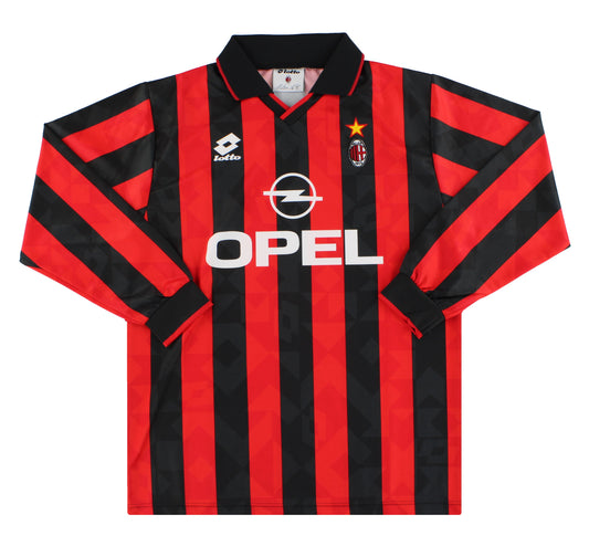 1994-95 AC Milan Lotto Home Shirt XL