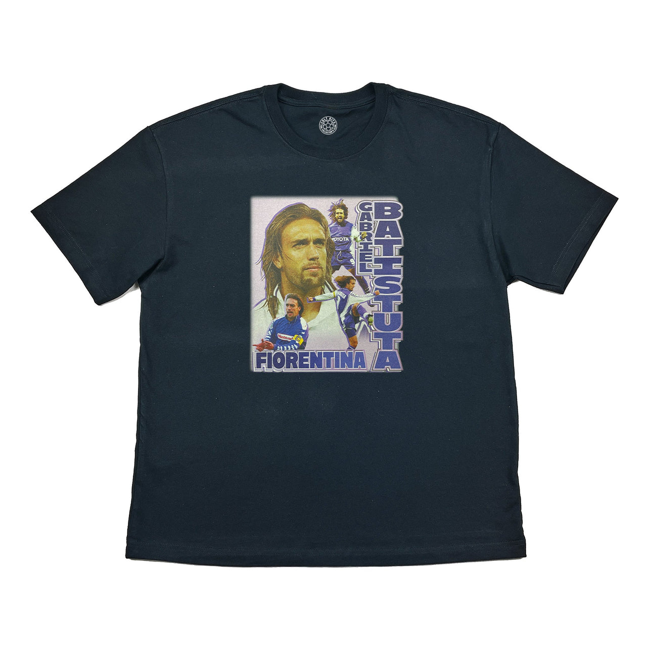Fiorentina Batistuta Bootleg Tee, Small / Fiorentina / Black