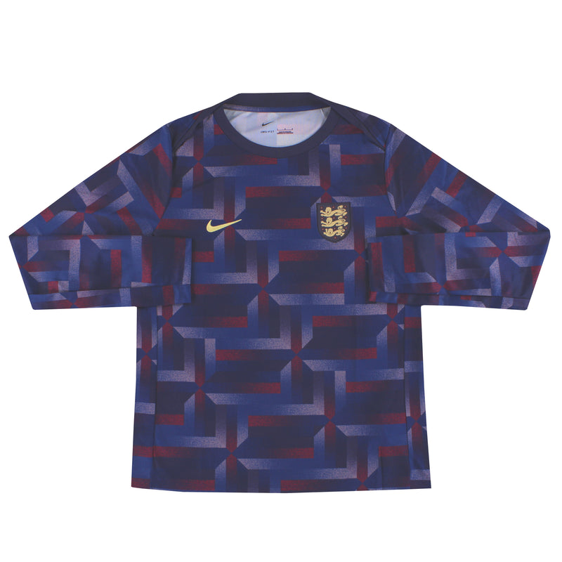2024-25 England Nike Player Issue Pre-Match Shirt L/S XL