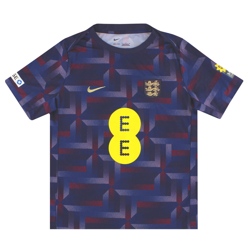 2024-25 England Nike Player Issue Pre-Match Shirt S