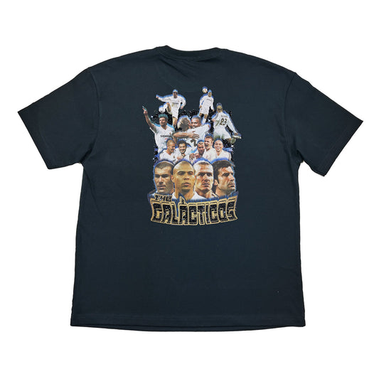 REAL MADRID THE GÁLACTICOS BOOTLEG TEE | Cult Kits, Medium / Real Madrid / Black
