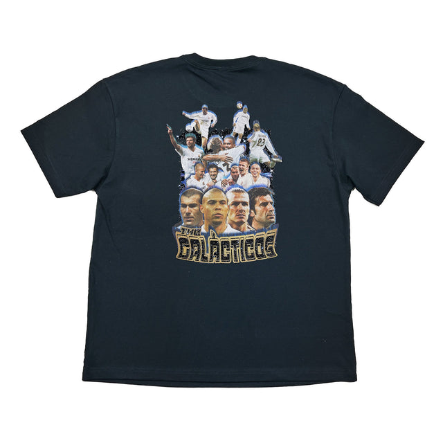 REAL MADRID THE GÁLACTICOS BOOTLEG TEE | Cult Kits, Large / Real Madrid / Black