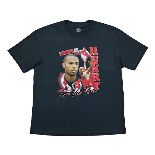 ARSENAL HENRY BOOTLEG TEE, Cult Kits, XL / Arsenal / Black