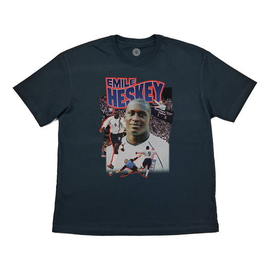 England Heskey Bootleg Tee, Small / England / Black