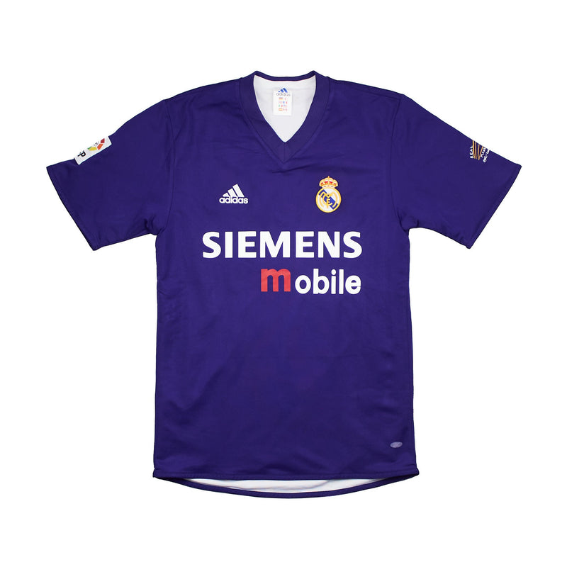 2002/03 Real Madrid Raul #7 Centenary Third Shirt (S) Adidas