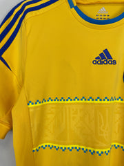2011/13 Ukraine Home Shirt (S) Adidas