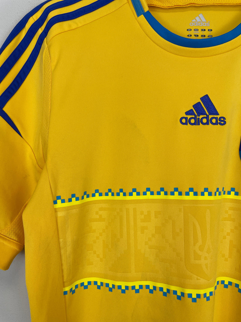 2011/13 Ukraine Home Shirt (S) Adidas