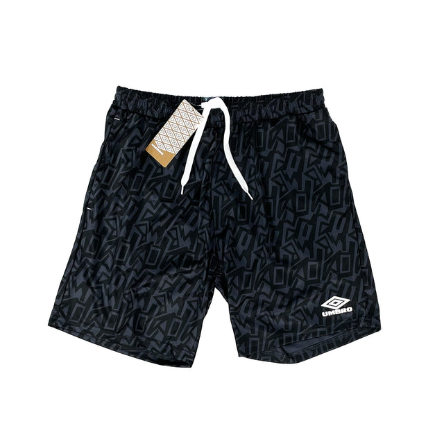 UMBRO *BNWT* CARBON GRAFFITI SHORTS (MULTIPLE SIZES) WITH POCKETS | Cult Kits, Large / Umbro / 2022