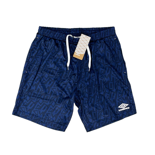 UMBRO *BNWT* NAVY GRAFFITI SHORTS (MULTIPLE SIZES) WITH POCKETS | Cult Kits, XXL / Umbro / 2022