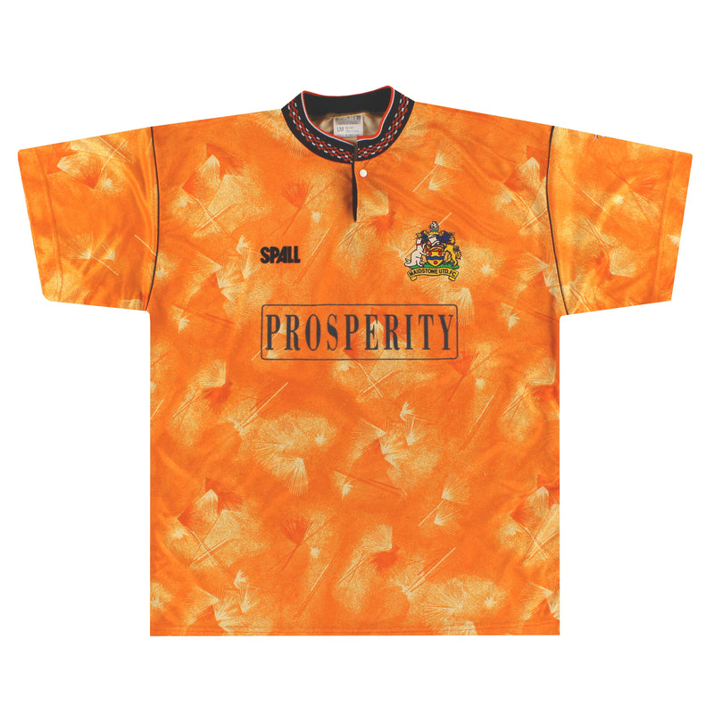 1990-91 Maidstone United Spall Home Shirt *Mint* L