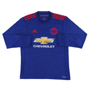 2016-17 Manchester United adidas Away Shirt L/S - Classic Football Kit