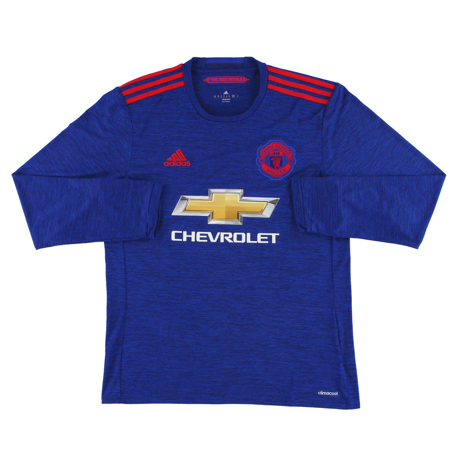 2016-17 Manchester United adidas Away Shirt L/S - Classic Football Kit