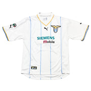 2001/02 Lazio Pancaro #15 *Match Issue* Away Shirt (XL) Puma