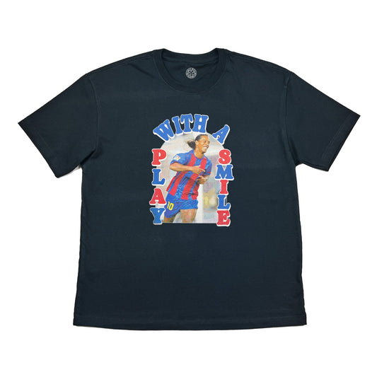 PLAY WITH A SMILE BOOTLEG TEE, Cult Kits, Small / Barcelona / Black