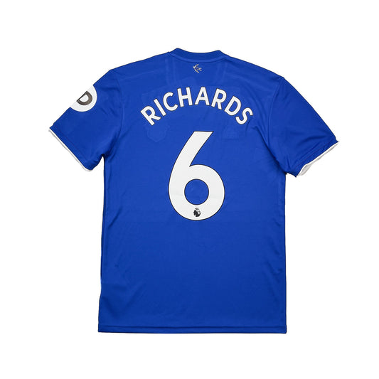 2018/19 CARDIFF CITY RICHARDS #6 *MATCH ISSUE* HOME SHIRT (S) ADIDAS