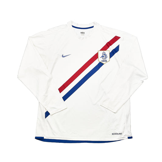 2006/08 Netherlands L/S Away Shirt (XXL) Nike