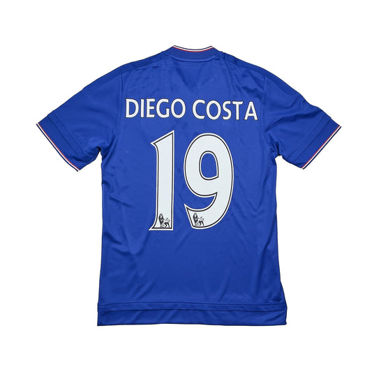 2015/16 Chelsea Diego Costa #19 Home Shirt (S) Adidas