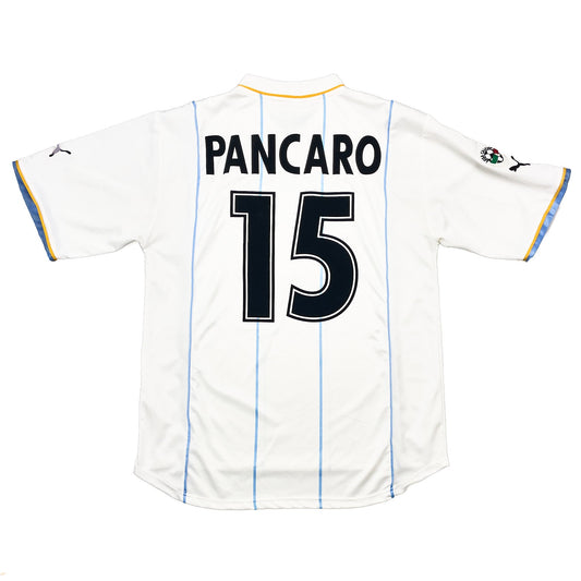 2001/02 LAZIO PANCARO #15 *MATCH ISSUE* AWAY SHIRT (XL) PUMA
