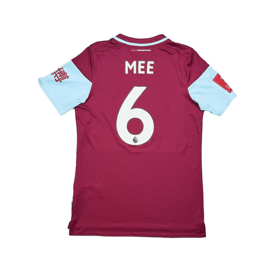 2020/21 BURNLEY MEE #6 *MATCH ISSUE* FA CUP HOME SHIRT (M) UMBRO