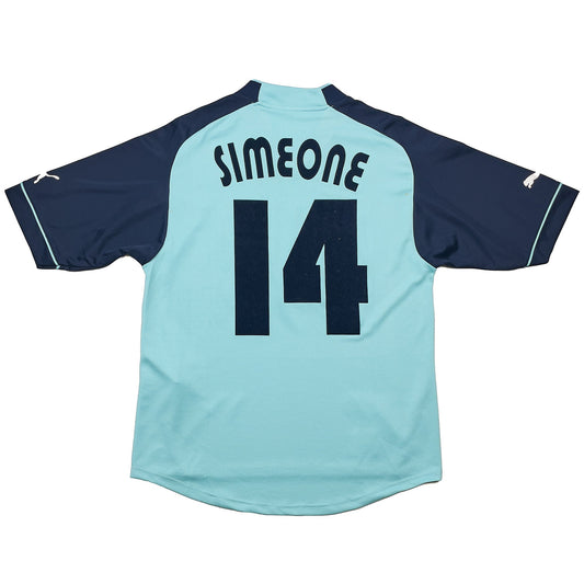 2002/03 LAZIO SIMEONE #14 THIRD SHIRT (XL) PUMA