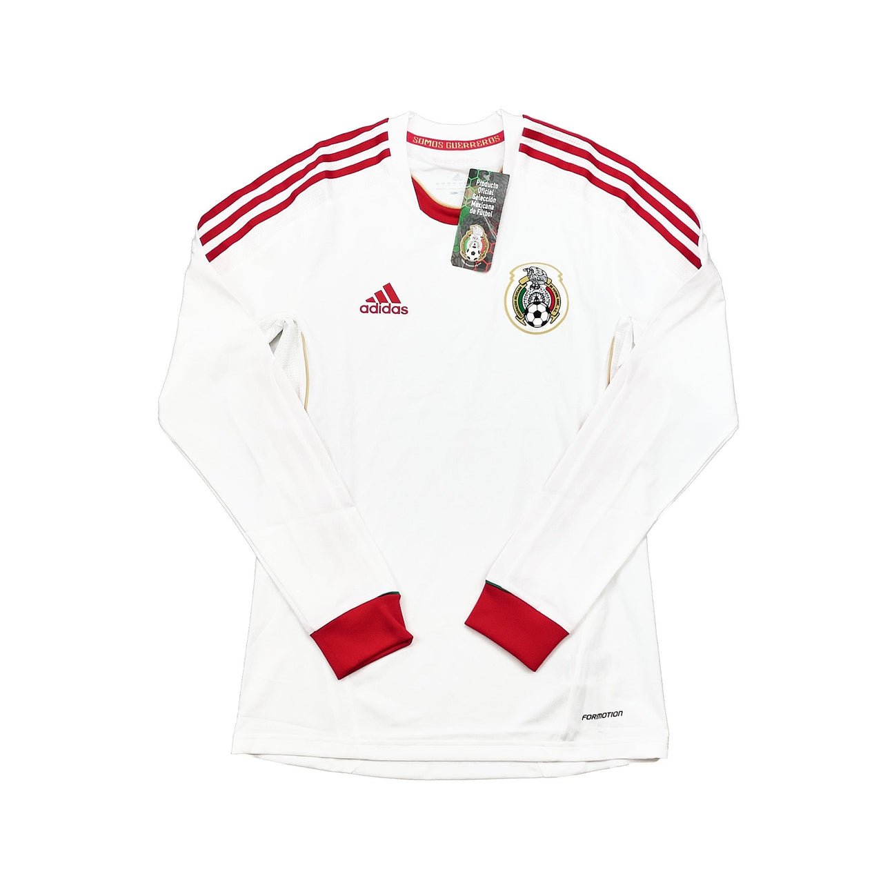 2011/12 MEXICO L/S *BNWT* PLAYER ISSUE AWAY SHIRT MULTIPLE SIZES ADIDAS - Cult Kits, Small / Mexico / 2013
