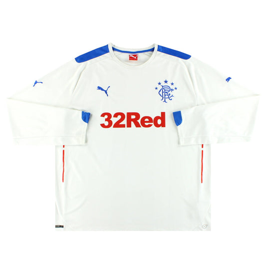 2014-15 Rangers Puma Away Shirt L/S XXXL