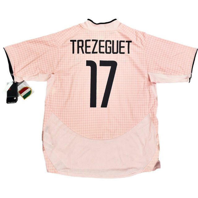 2003/04 JUVENTUS TREZEGUET #17 *BNWT* AWAY SHIRT (XL) NIKE