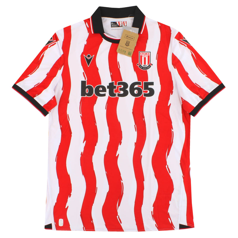 2025-26 Stoke City Macron Home Shirt *BNIB* XL