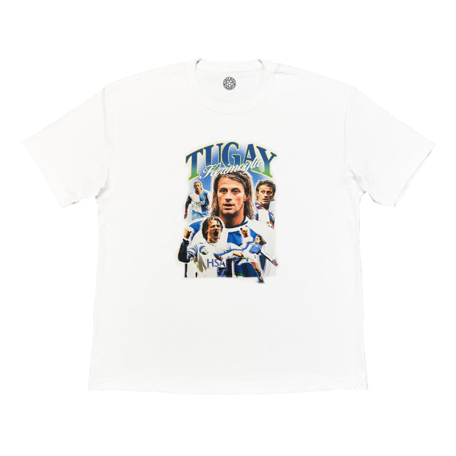 Cult Kits - TUGAY BLACKBURN ROVERS BOOTLEG TEE, Small / White / Blackburn Rovers
