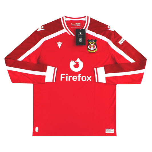 2026-27 Wrexham Macron Home Shirt L/S *BNIB* XL
