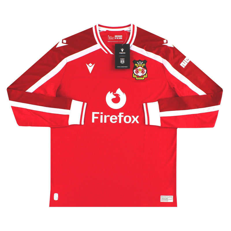 2026-27 Wrexham Macron Home Shirt L/S *BNIB*