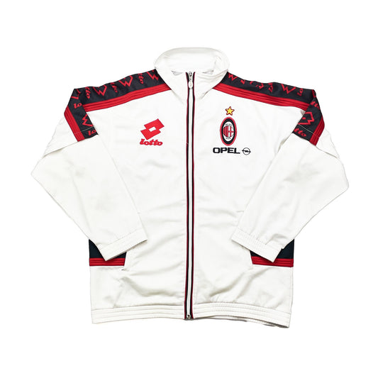 1995/96 AC MILAN TRACK JACKET (M) LOTTO