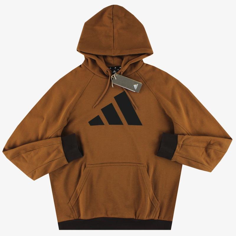 adidas Badge Of Sport Brown Hoodie *BNIB* L