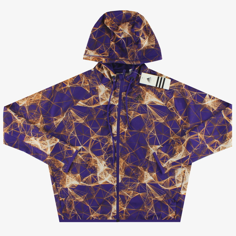 adidas Womens Gym FZ Aop Hoody *BNIB* L